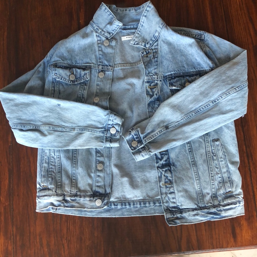 Men’s never worn Pacsun jean jacket size M